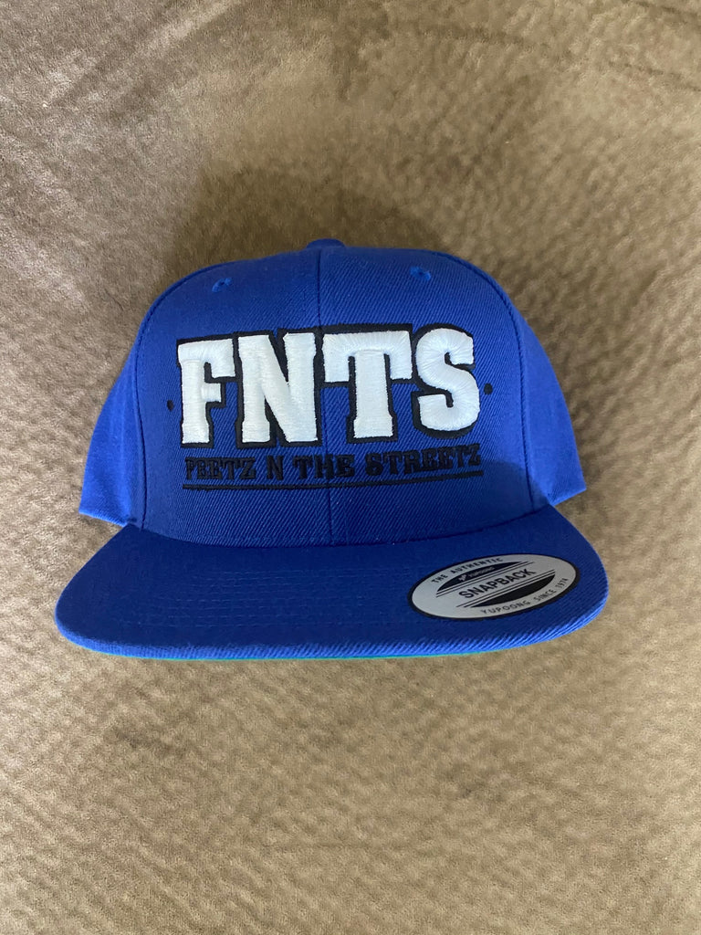 Royal Blue & White Snapback