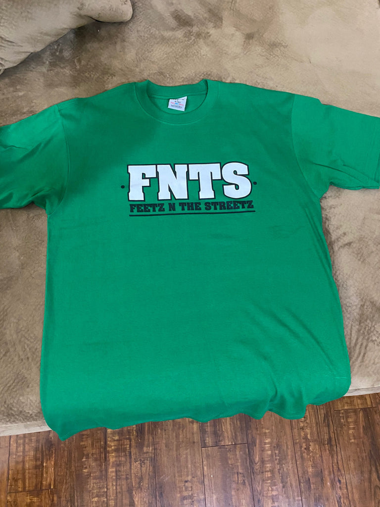 Kelly Green & White T-Shirt