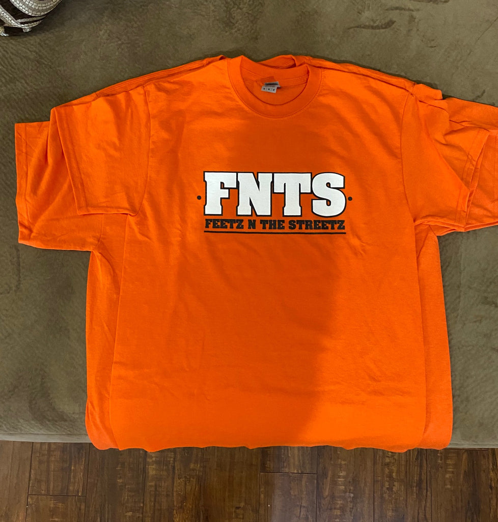 Orange & White T-Shirt