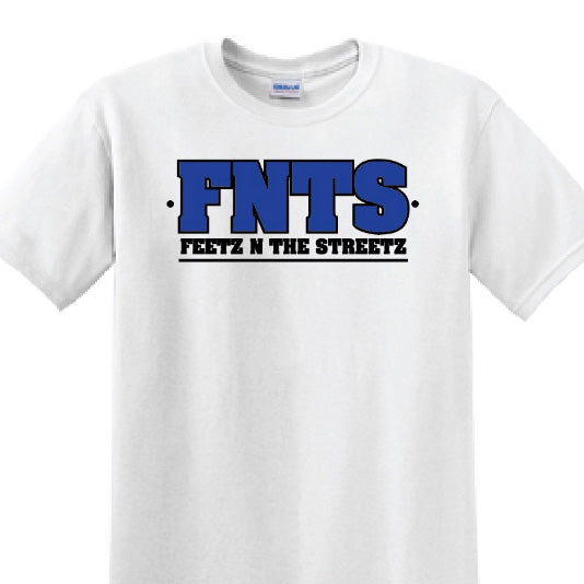 White & Royal T-Shirt