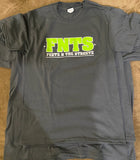 Charcoal & Volt Green T-Shirt