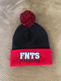 Black & Red Beanie