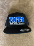 Black & Royal Blue Snapback