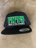 Black & Green Snapback