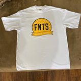 NEW Logo !!!!! White , GOLD & BLACK T-Shirt