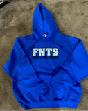 Royal Blue & White Hoodie