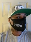 Black Face Mask w/(gray or Red) FNTS Logo