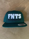 Forest Green & White Snapback