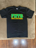 Black , Kelly Green & Yellow T-Shirt