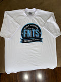 NEW Logo !!!!! White ,UNC Blue & Black T-Shirt